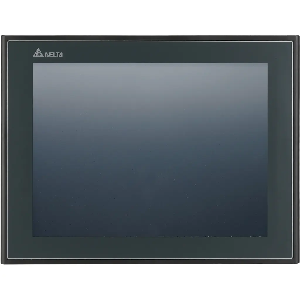 HMI 12" Touch 1024x768 TFT 24bit Färg COM1:RS232/485 COM2:RS422/485 COM3:RS232/485 COM4:RS422/485 Ethernet1 Ethernet2