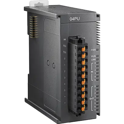 Pulsmodule  4x 100KHz ut Open collector Spring Terminal