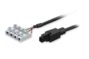 PR2FK20M Strömkabel 4-Pol Molex-kontakt -> Skruvplint