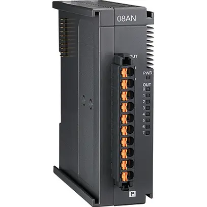 Digital Ut 8x PNP 24VDC 0.5A/Ut Fjäderplint