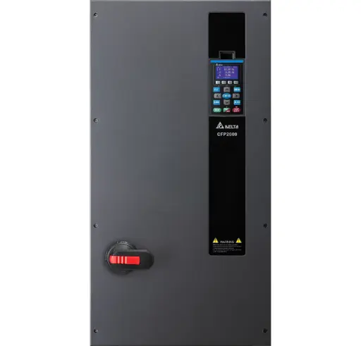 [VFD750FP4EA-52S] Frekvensomriktare 75kW 150A 3-Fas 400V EMC-Filter STO IP55 Huvudbrytare