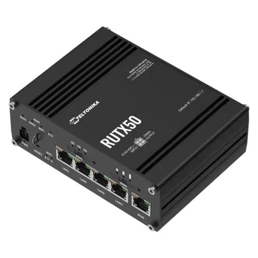 [RUTX50000000] RUTX50 Router 5G Wi-Fi  5xRJ45 Ethernet
