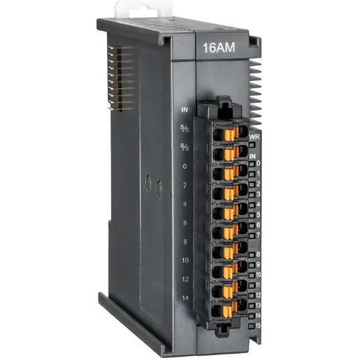 [AS16AM10N-B] Digital In 16x 24VDC Spring terminal 25mm