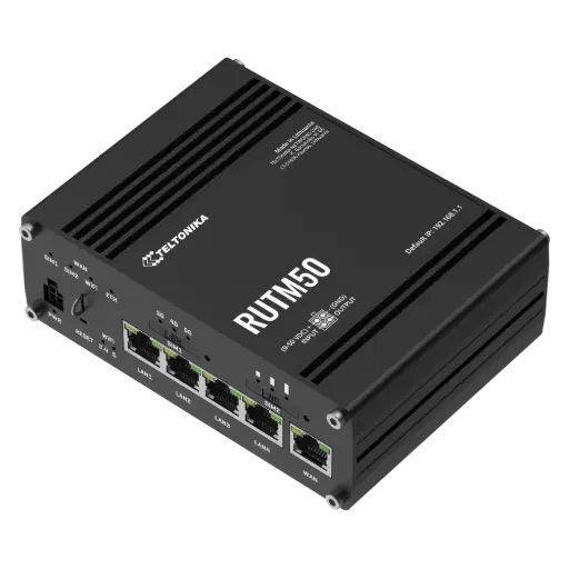 [RUTM50000000] RUTM50 Router 5G US North America Wi-Fi  5xRJ45 Ethernet