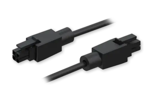 [PR2PP10B] PR2PP10B Strömkabel 4-Pol Molex-kontakt -> 4-Pol Molex-kontakt 1M