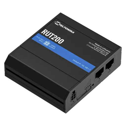 [RUT200011030] RUT200 Masspack MOQ24 Router 4G LTE Wi-Fi  2xRJ45 Ethernet